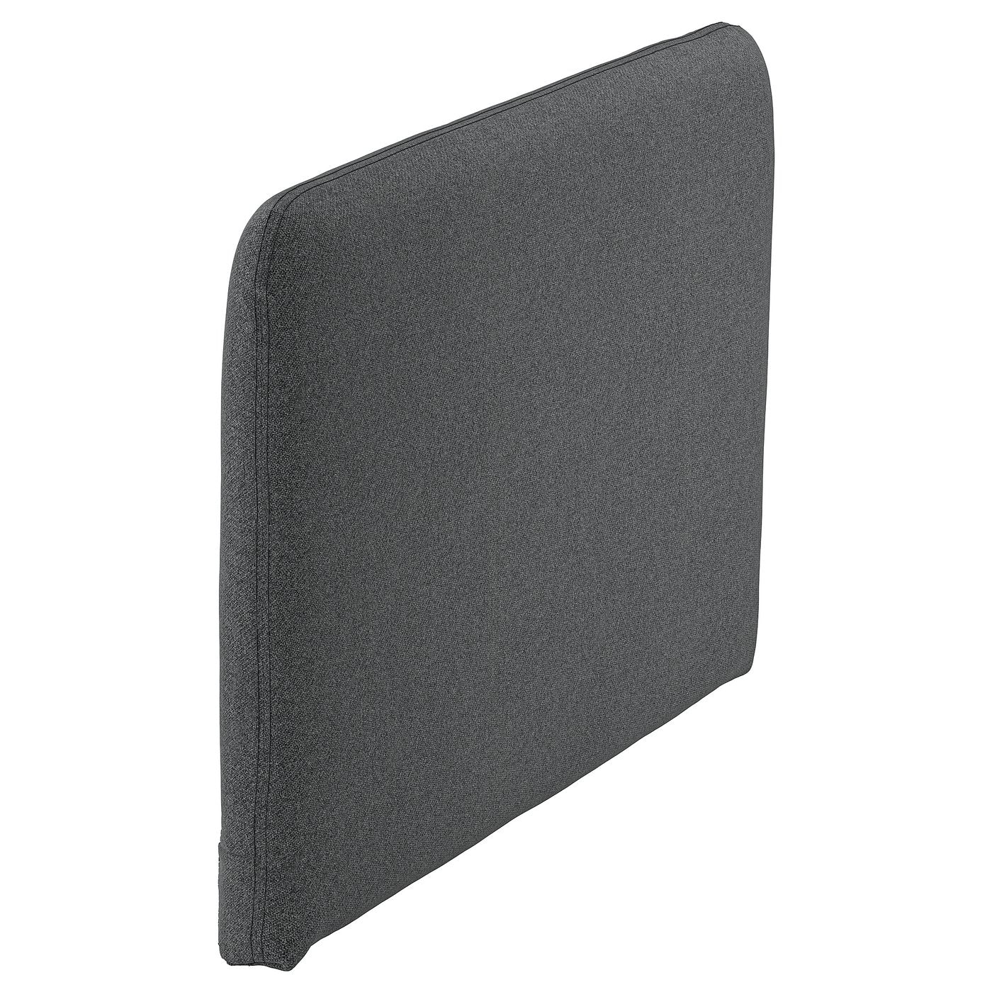 SÖDERHAMN armrest, Johanneshov dark grey, 82x53x6 cm