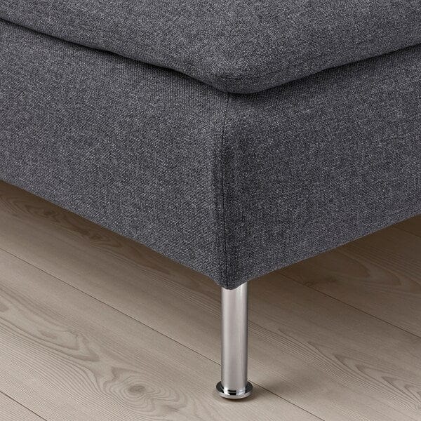 Ikea SÖDERHAMN - Chaise-longue, Gunnared smoke grey