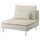 SÖDERHAMN cover for 1-seat section, Gunnared beige