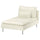 SÖDERHAMN cover for chaise longue section, Johanneshov off-white
