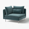 SÖDERHAMN cover for corner section, Alhamn dark grey-blue
