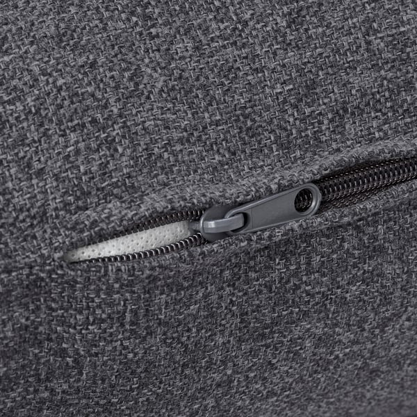 SÖDERHAMN - Divano a 2 posti con chaise-longue, Gunnared grigio fumo