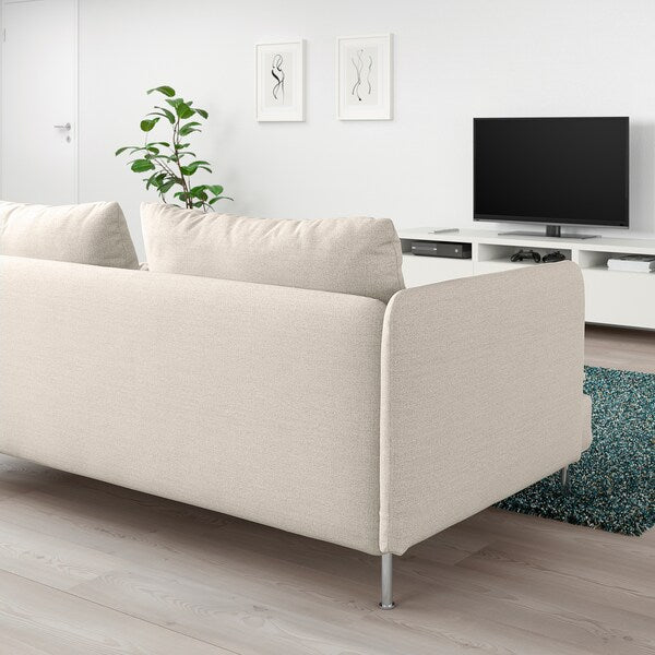SÖDERHAMN - 3-seater sofa, Gunnared beige