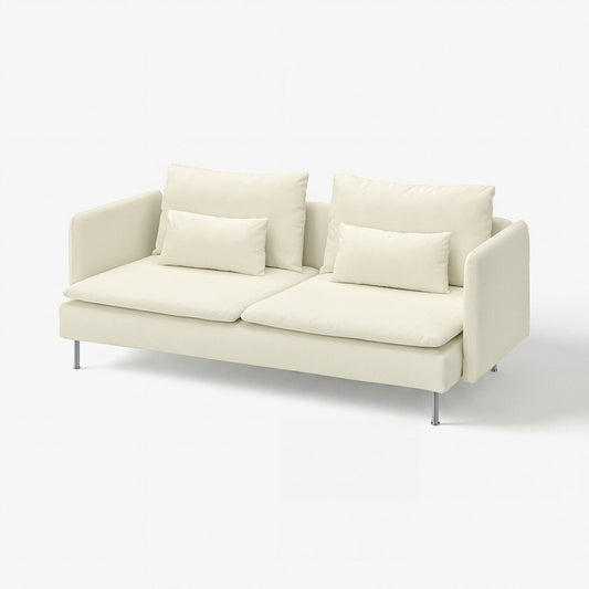 SÖDERHAMN 3-seat sofa, Johanneshov off-white, 198 cm