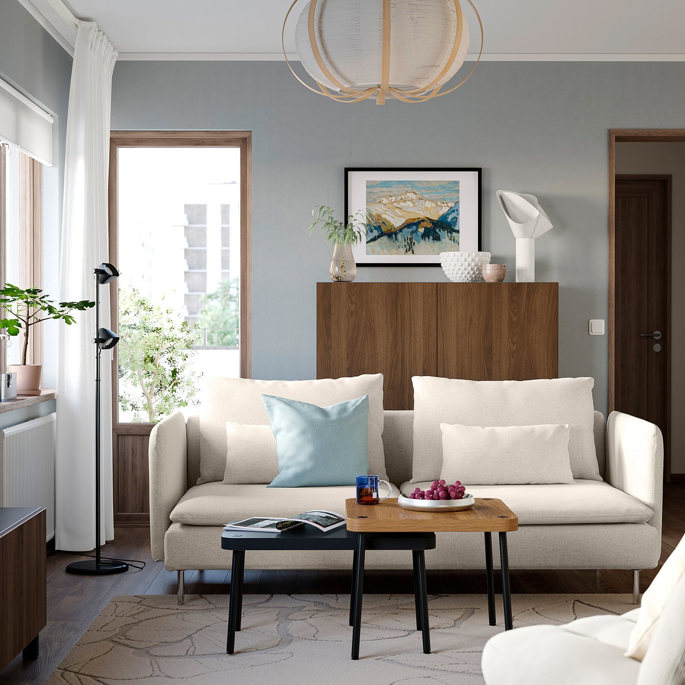 SÖDERHAMN 3-seat sofa