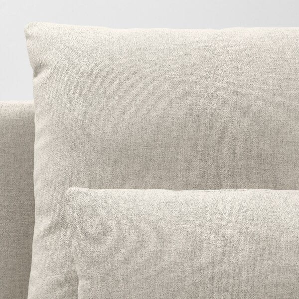 Ikea SÖDERHAMN - 4-seater sofa with chaise-longue and open end piece/Gunnared beige