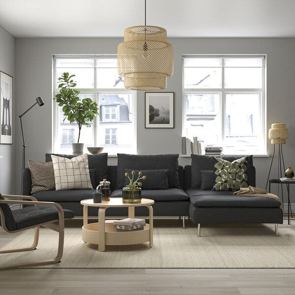 Ikea SÖDERHAMN - 4-seater sofa with chaise-longue