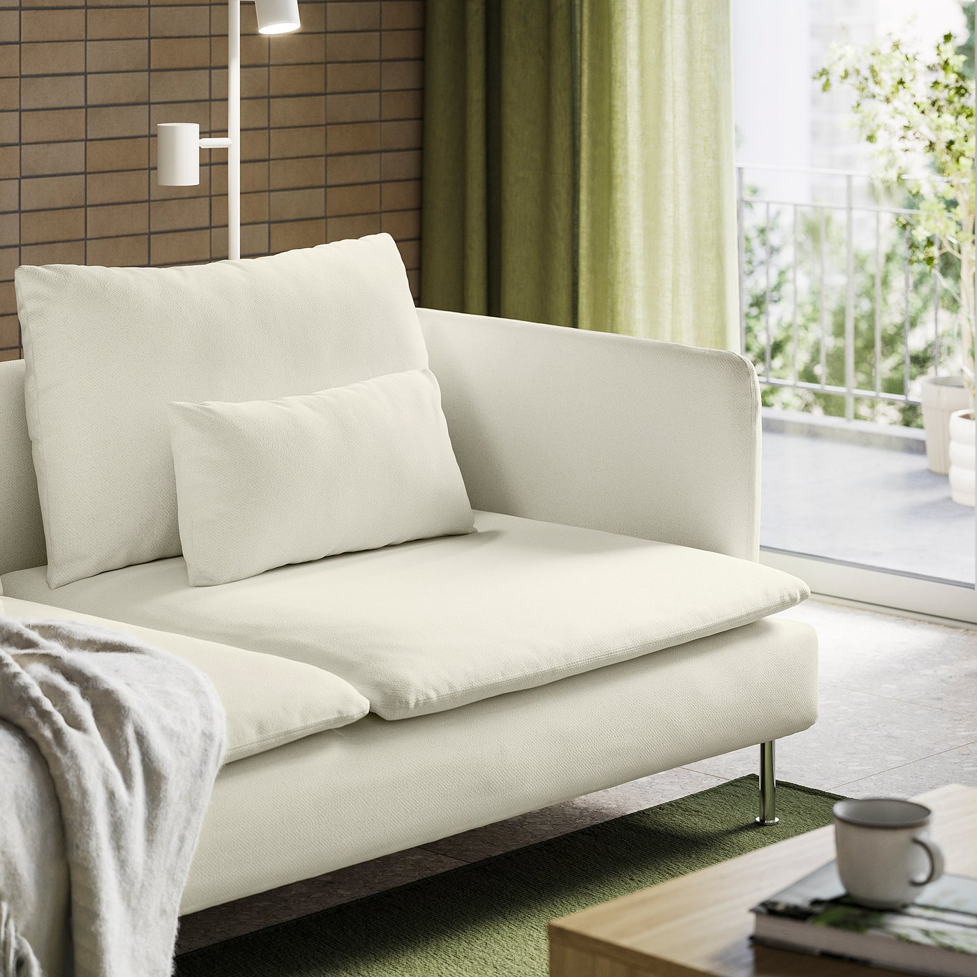 SÖDERHAMN 4-seat sofa, Johanneshov off-white