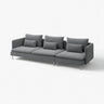SÖDERHAMN 4-seat sofa, Johanneshov dark grey