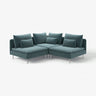 SÖDERHAMN corner sofa, 3-seat, Alhamn dark grey-blue