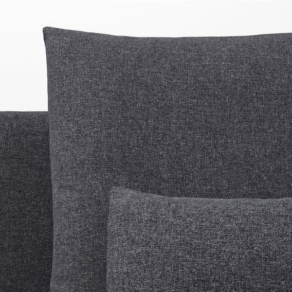 SÖDERHAMN corner sofa, 3-seat, Gunnared medium grey, 192x14x99 cm