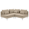 SÖDERHAMN corner sofa, 3-seat, Kelinge beige