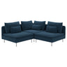 SÖDERHAMN corner sofa, 3-seat, Kelinge dark blue