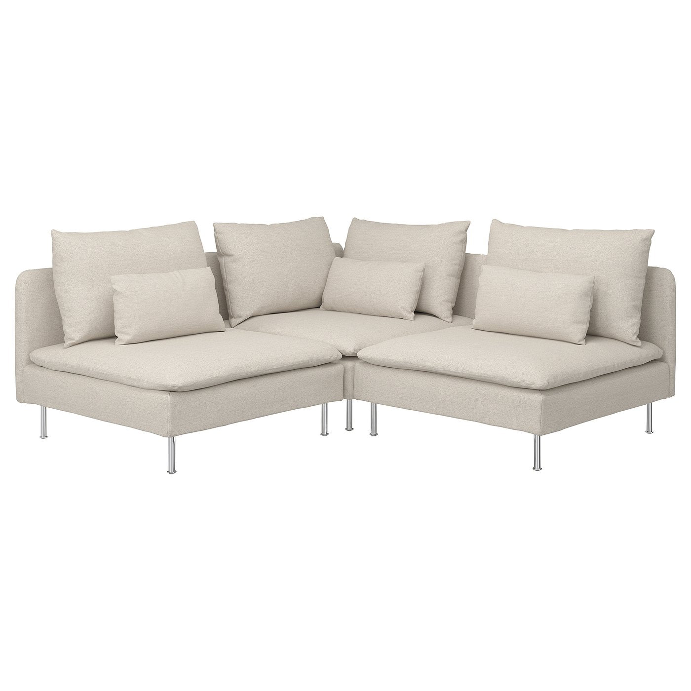 SÖDERHAMN corner sofa, 3-seat