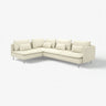 SÖDERHAMN corner sofa, 4-seat, with open end/Johanneshov off-white