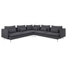 SÖDERHAMN corner sofa, 6-seat, Gunnared medium grey, 291x14x99 cm
