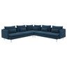 SÖDERHAMN corner sofa, 6-seat, Kelinge dark blue