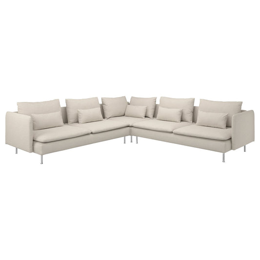 SÖDERHAMN corner sofa, 6-seat