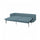 SÖDERHAMN 3-seat sofa-bed, Fridtuna dark grey-blue