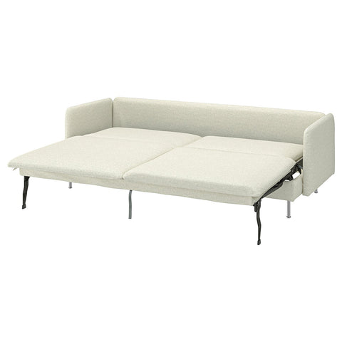 SÖDERHAMN 3-seat sofa-bed, Gunnared beige