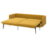 SÖDERHAMN 3-seat sofa-bed, Kelinge dark yellow