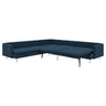 SÖDERHAMN corner sofa-bed, 6-seat, Kelinge dark blue