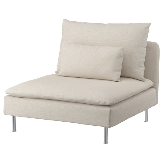 SÖDERHAMN 1-seat section, Gunnared beige, 93x83x99 cm