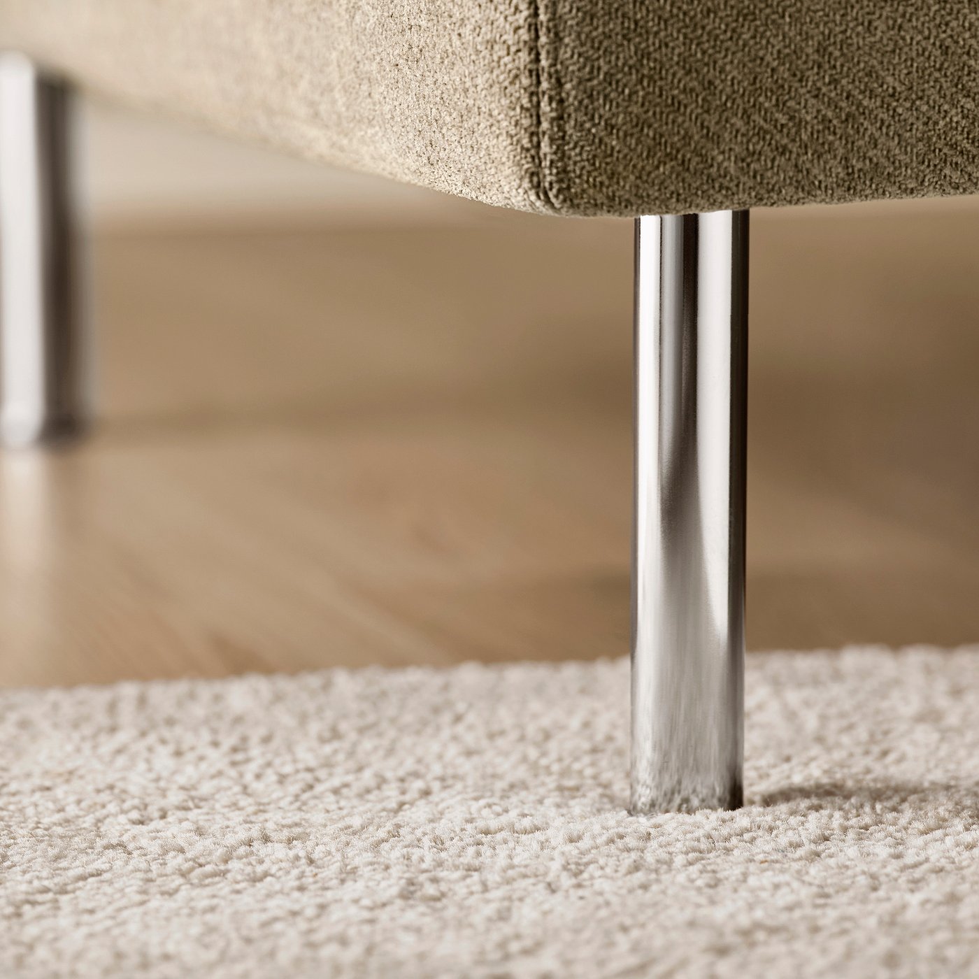 SÖDERHAMN 3-seat section, Johanneshov brown-beige, 186x83x99 cm