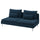 SÖDERHAMN 3-seat section, Kelinge dark blue, 186x83x99 cm