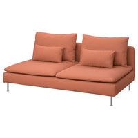 SÖDERHAMN 3-seat section, Kelinge rust, 186x83x99 cm