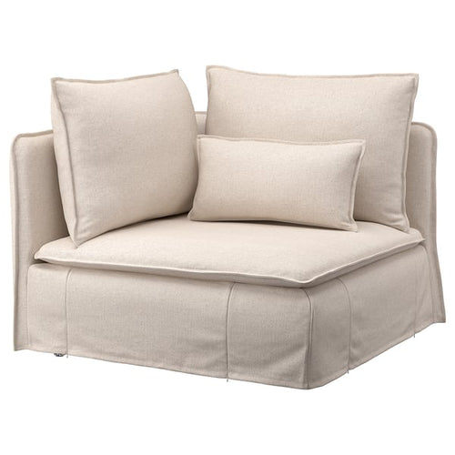 SÖDERHAMN corner section, Gransel natural, 63x14x99 cm