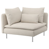 SÖDERHAMN corner section, Gunnared beige, 99 cm