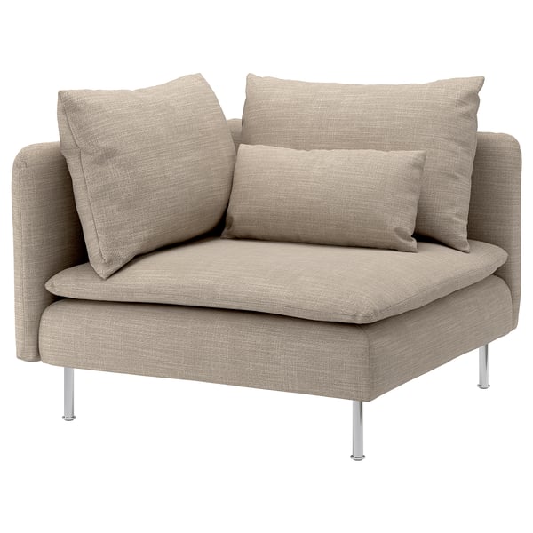 SÖDERHAMN corner section, Hillared beige, 99 cm