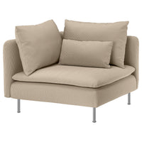 SÖDERHAMN corner section, Kelinge beige, 99 cm