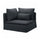 SÖDERHAMN corner section, Knäbäck anthracite, 99 cm