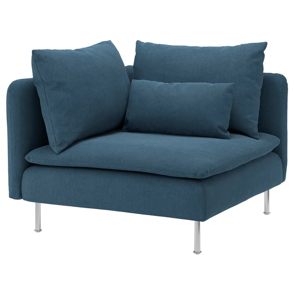SÖDERHAMN corner section, Tallmyra blue, 99 cm