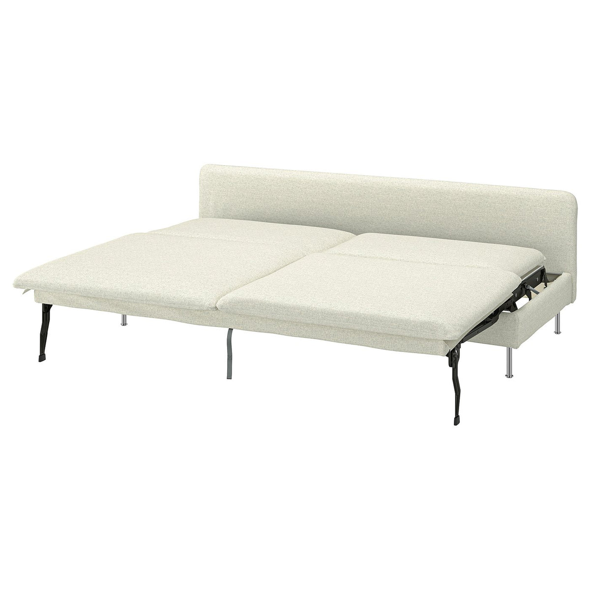 SÖDERHAMN cover for 3-seat sofa-bed section, Gunnared beige