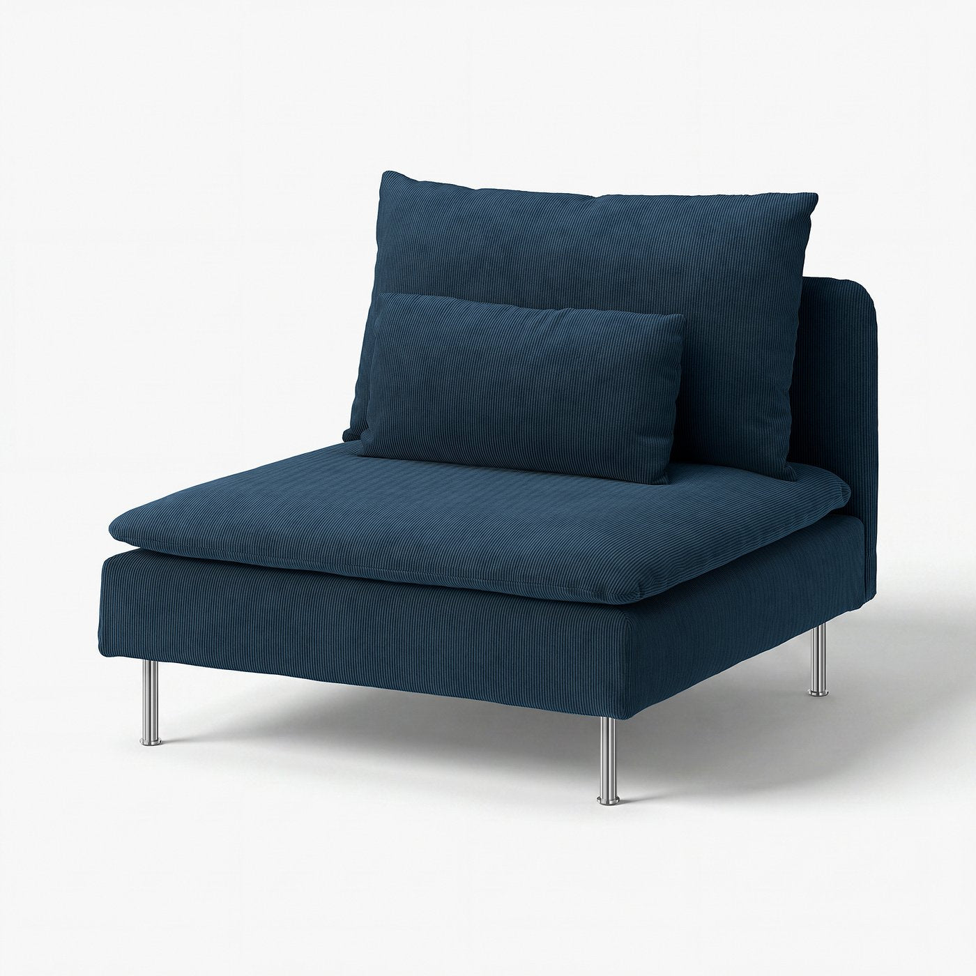 SÖDERHAMN cover for 1-seat section, Kelinge dark blue