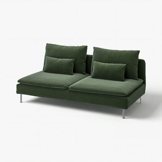 SÖDERHAMN cover for 3-seat section, Johanneshov dark green