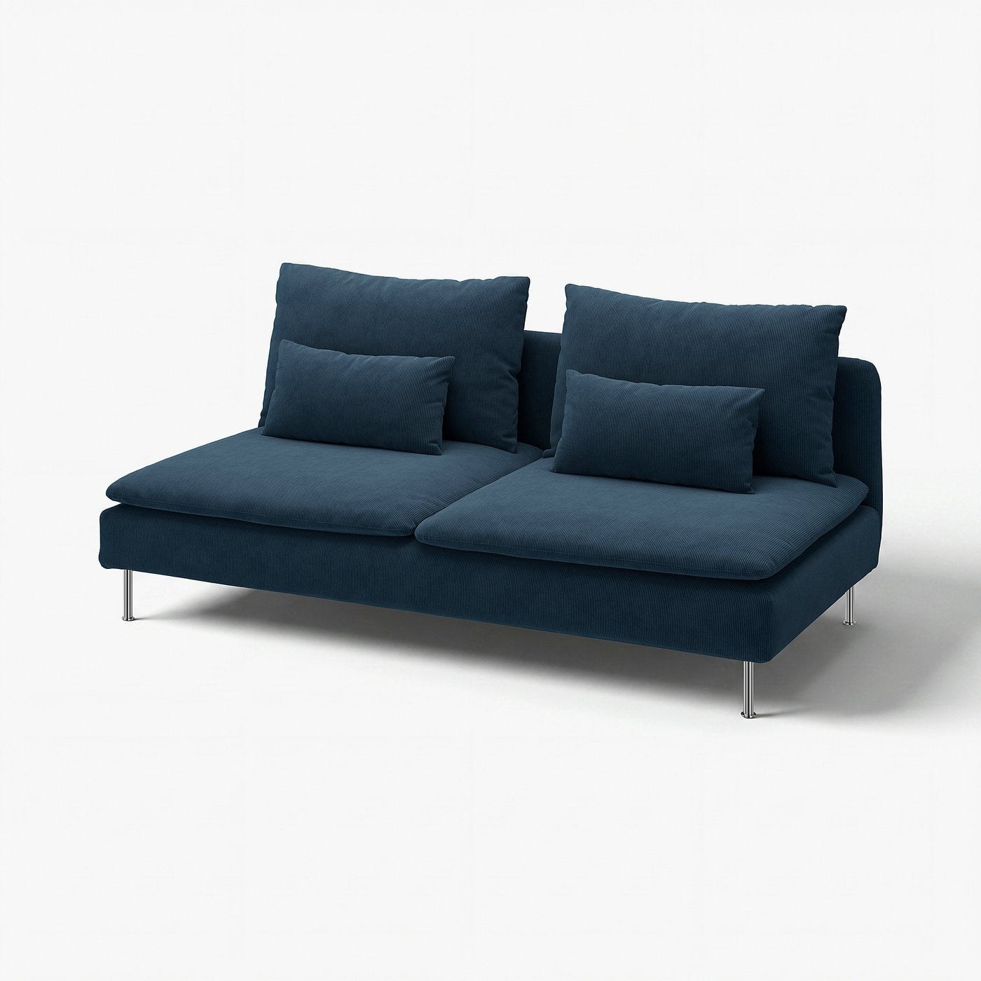 SÖDERHAMN cover for 3-seat section, Kelinge dark blue
