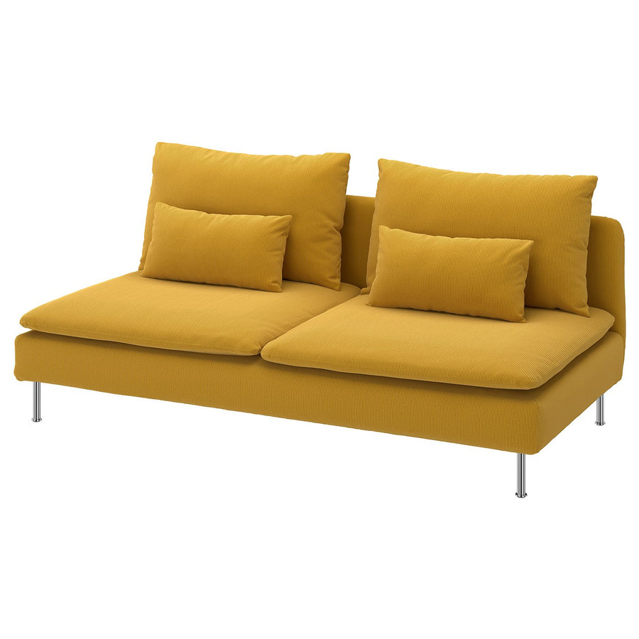 SÖDERHAMN cover for 3-seat section, Kelinge dark yellow
