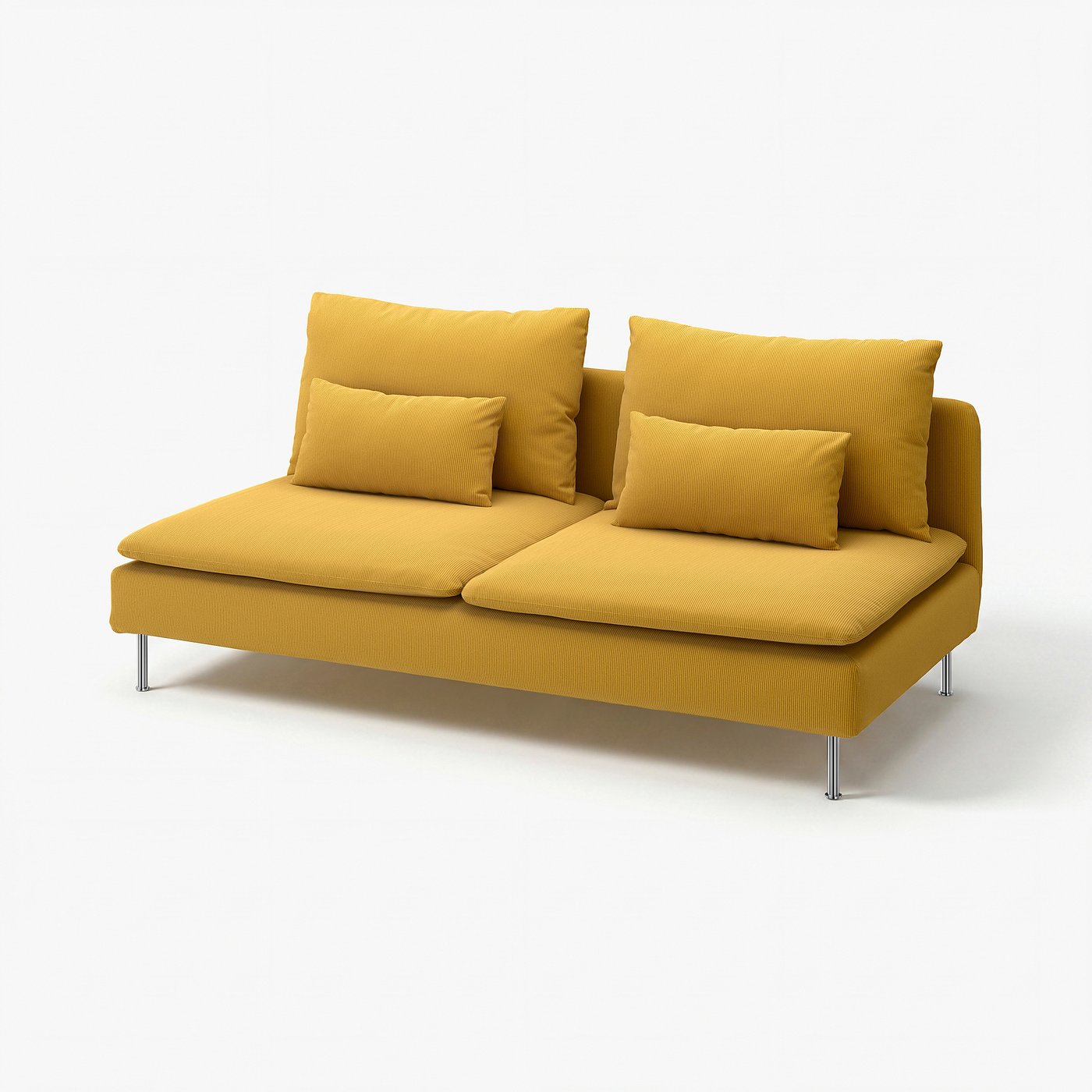 SÖDERHAMN cover for 3-seat section, Kelinge dark yellow