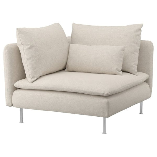 Ikea SÖDERHAMN - Corner element cover, Gunnared beige