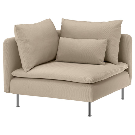 SÖDERHAMN cover for corner section, Kelinge beige
