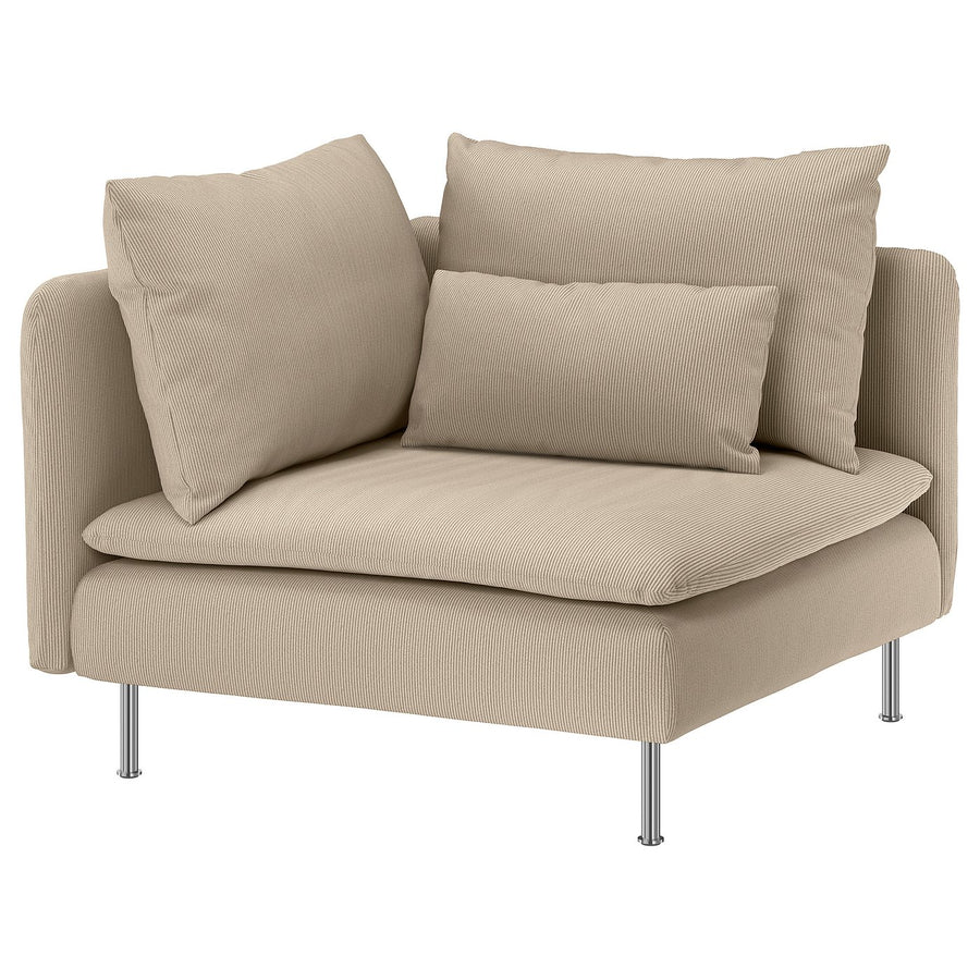 SÖDERHAMN cover for corner section, Kelinge beige