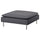 SÖDERHAMN - Footrest cover, Gunnared smoke grey