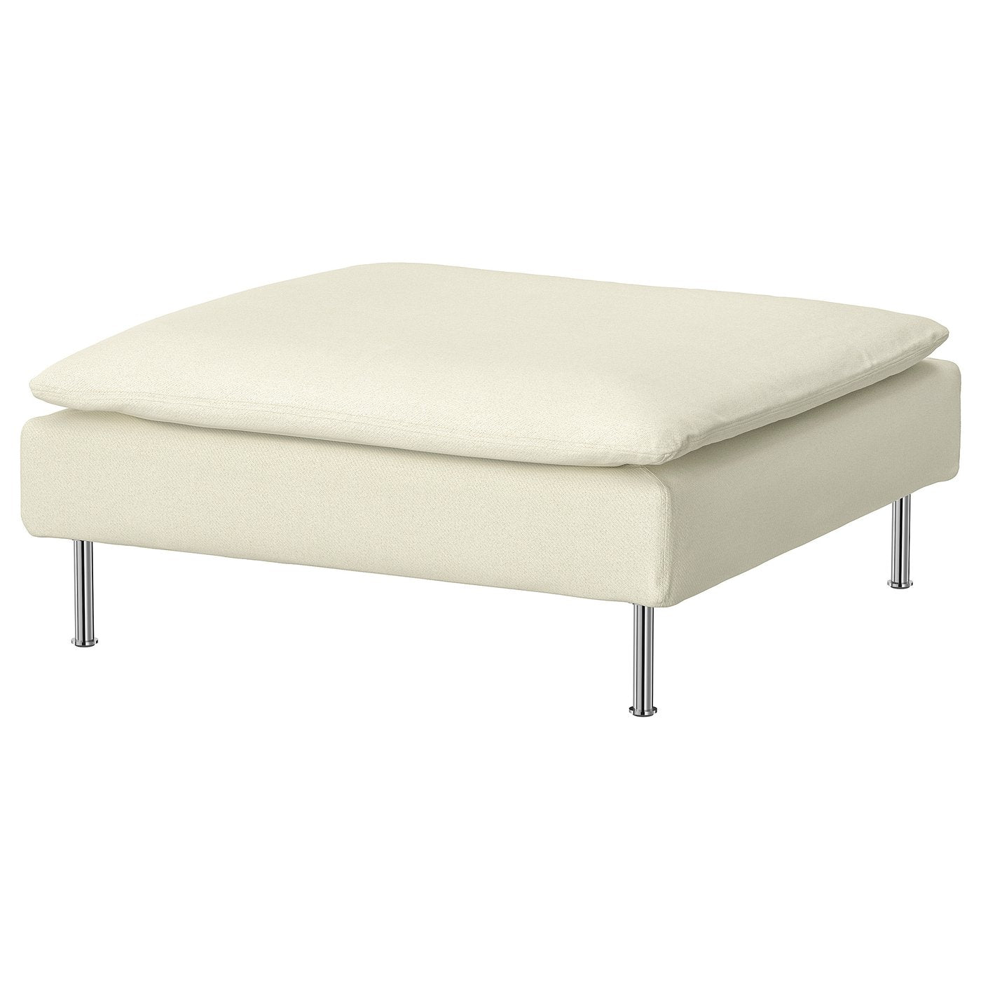 SÖDERHAMN cover for footstool, Johanneshov off-white