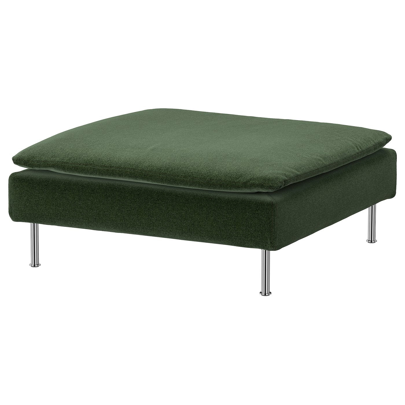 SÖDERHAMN cover for footstool, Johanneshov dark green