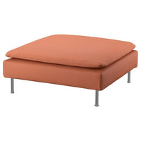 SÖDERHAMN cover for footstool, Kelinge rust