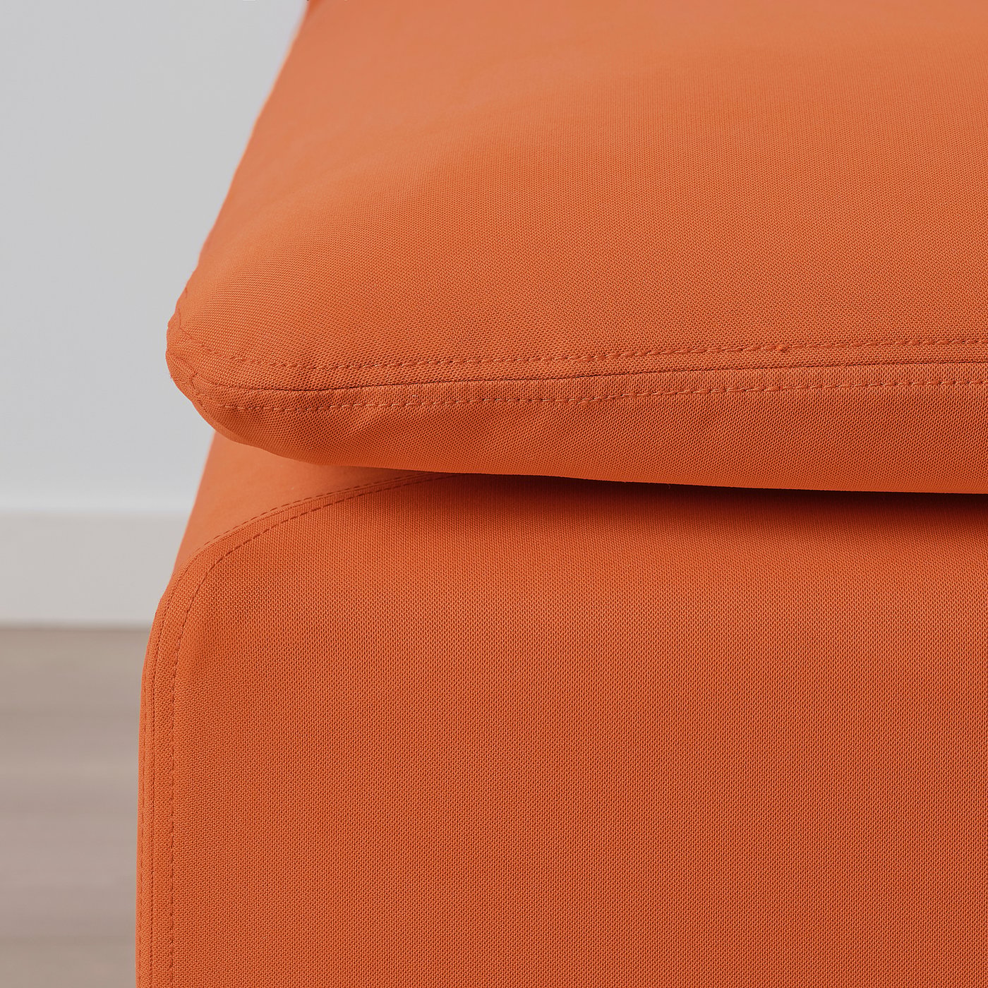SÖDERHAMN Footstool Cover, Samsta Orange